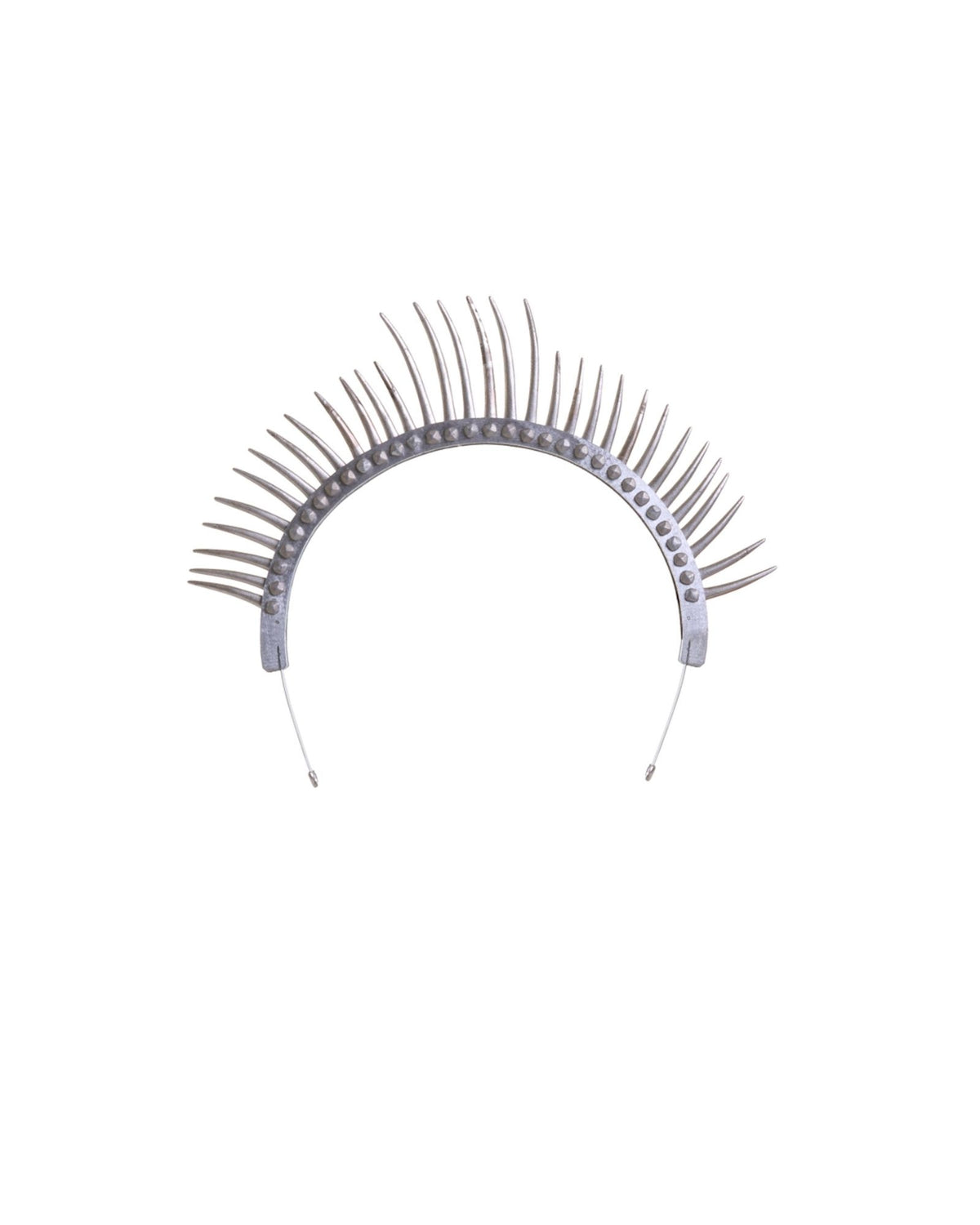 Diadema spike princess – Silver/Aluminium