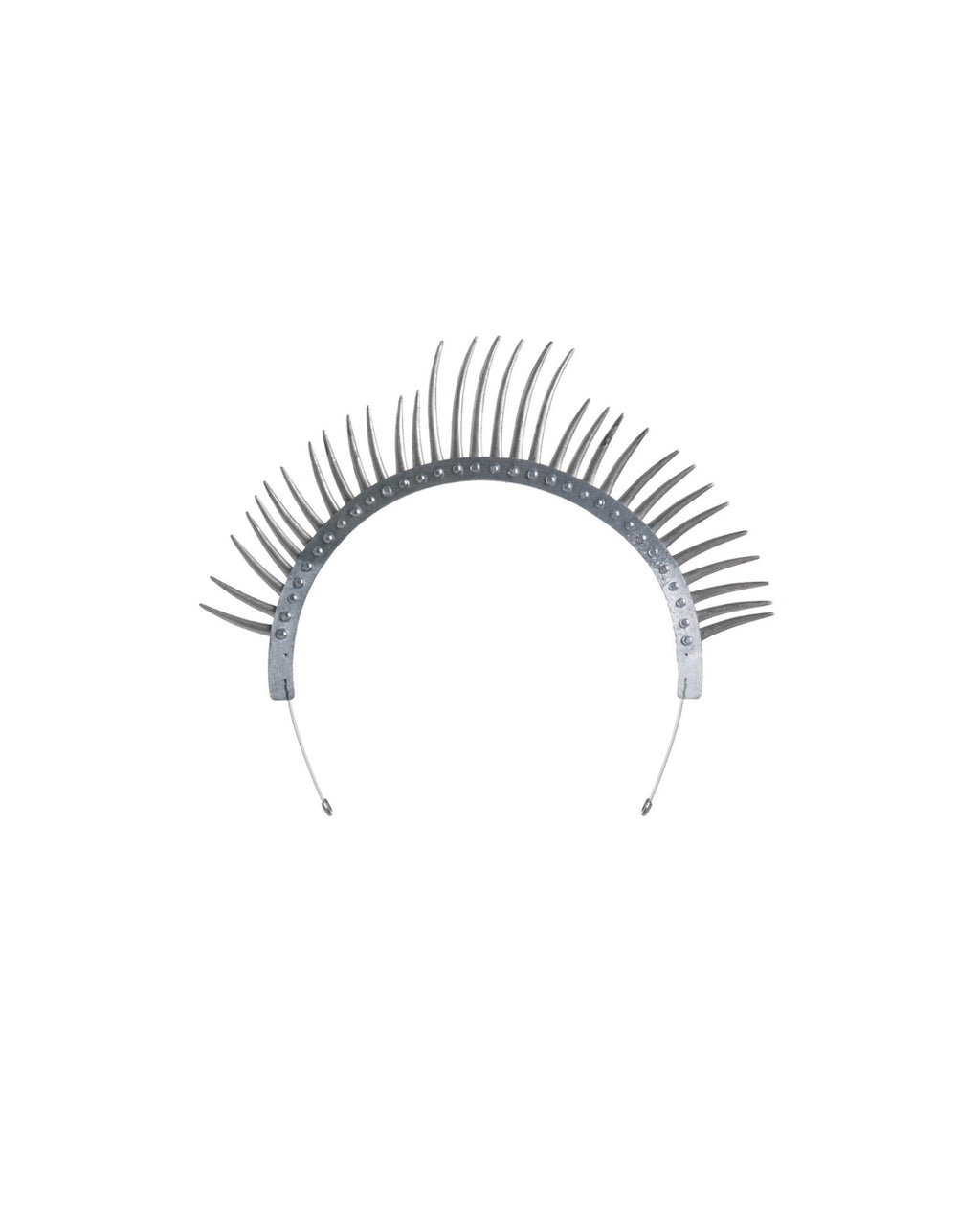 Diadema spike princess – Silver/Aluminium