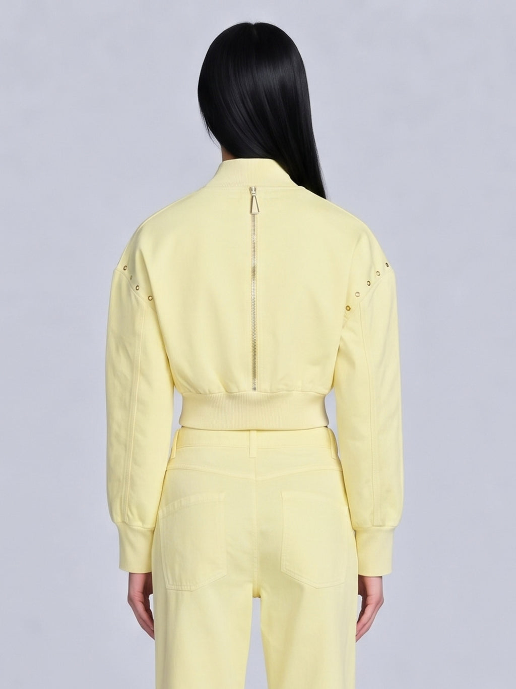 Rebelni Denim Jacket in Butter