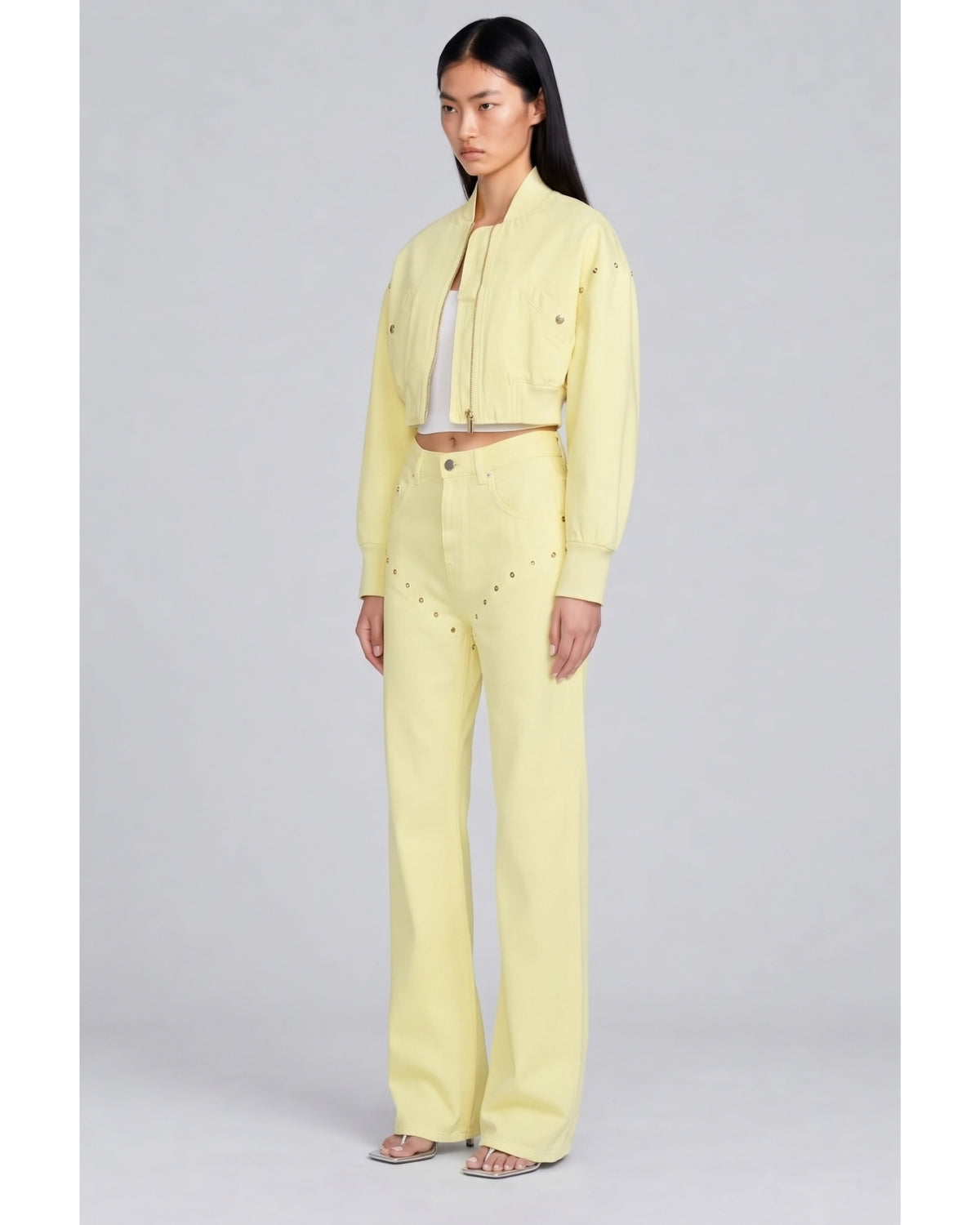 Rebelni Denim Jacket in Butter