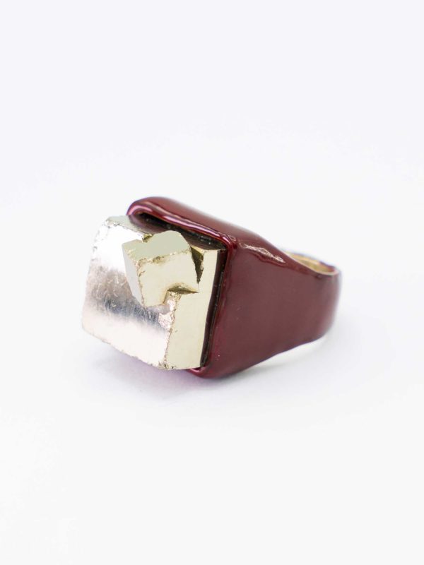 CUBE BURGUNDY