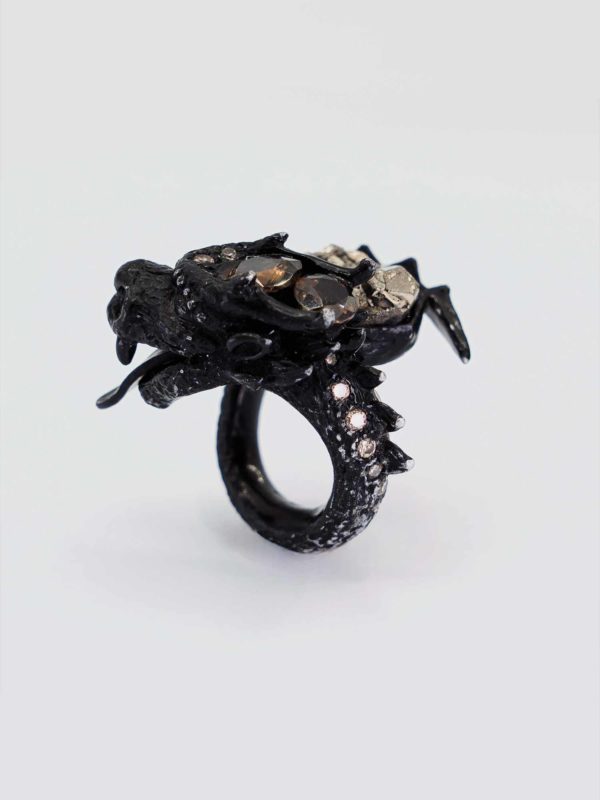 IMPERIAL DRAGON RING - BLACK EDITION