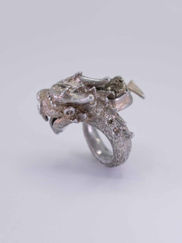 ANELLO IMPERIAL DRAGON – GREY/SILVER EDITION